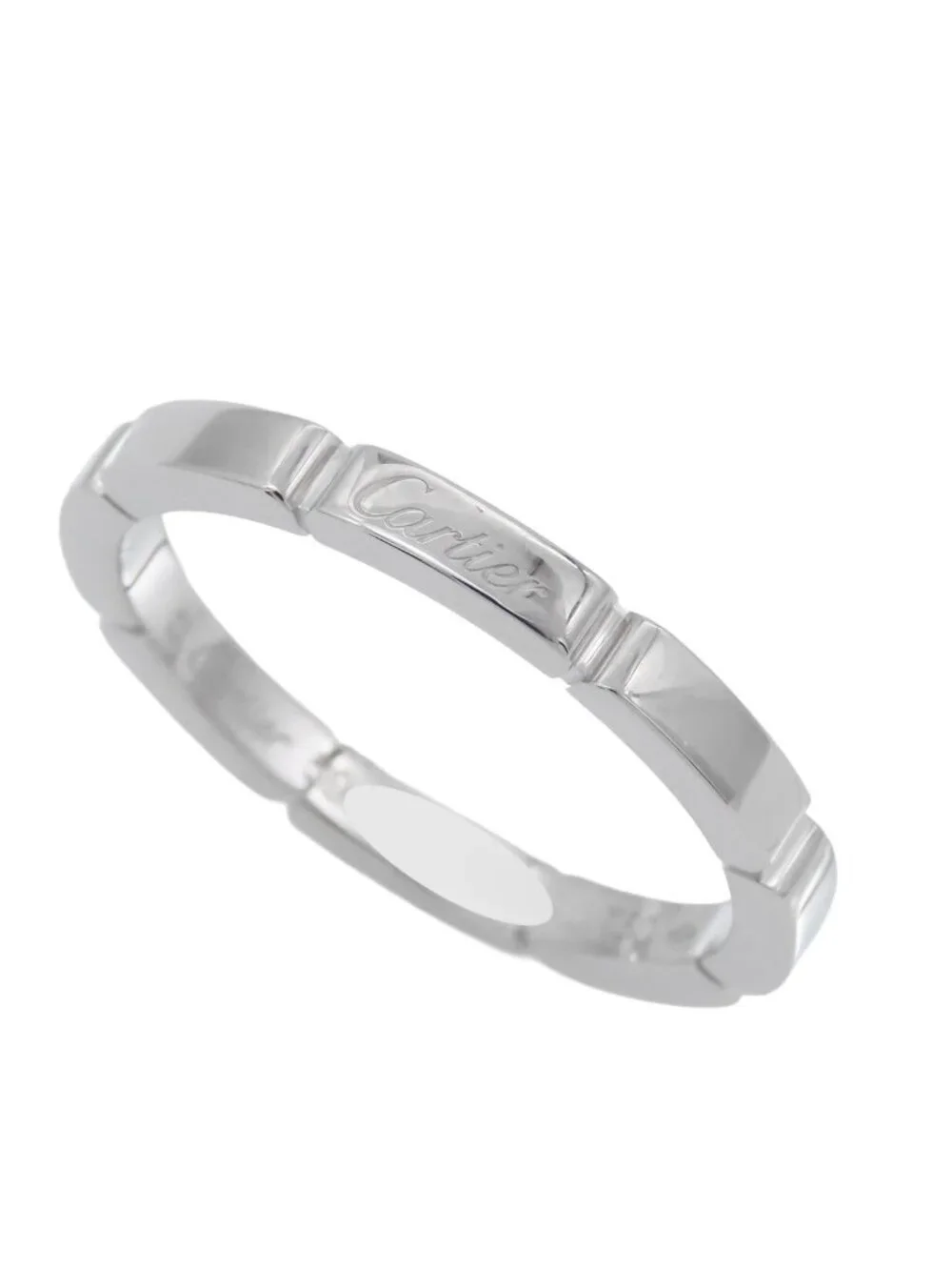 Cartier Maillon Panthere Wedding Ring White Gold 18K 59